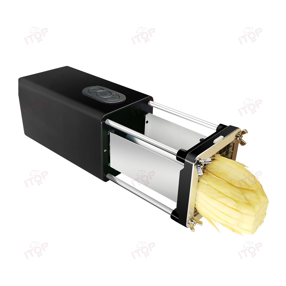 Multifunctional Electric Kitchen Vegetables Fruits Chopper Slicer Potato Chips Cube Cutting Machine French Fry Cutter