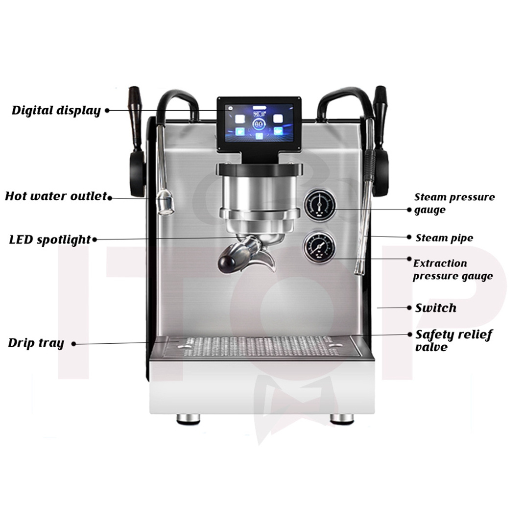 High Quality Professional Espresso Coffee Maker Commercial Automatic  Coffee Machine With Brew System