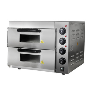 Commercial 2 Layer Deck Oven For Pizza Wholesale Bread Baking Machine For Household Kitchen