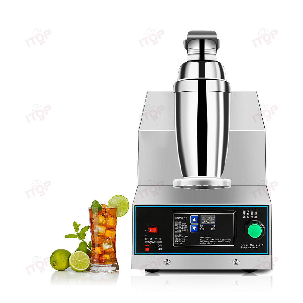 Commercial Milk Tea Bottle Shaking Machine Cocktail Bubble Tea Shaker Machine For Sale