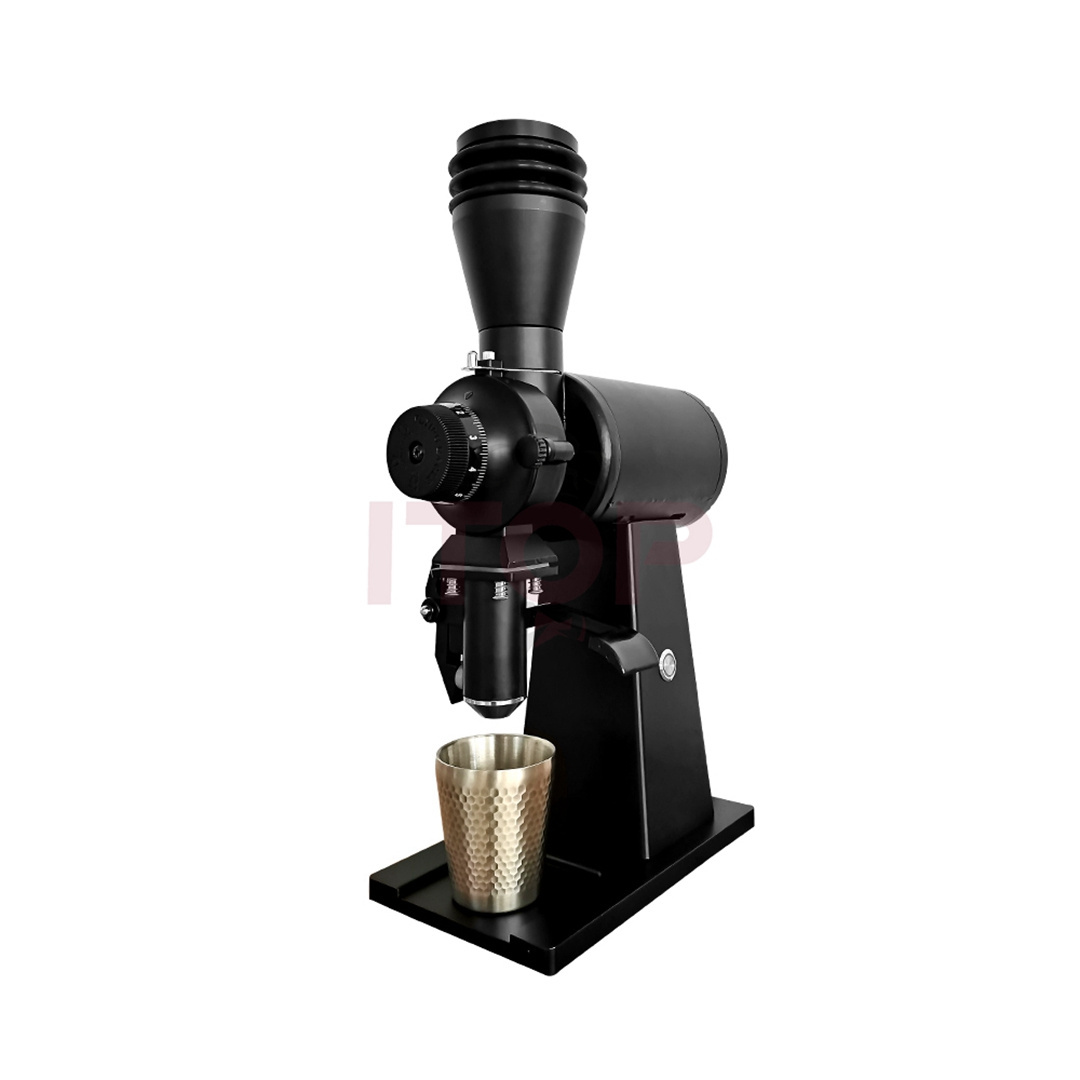 ITOP Industrial Commercial Coffee Grinder Machine 90mm Flat Blade Coffee Conical Grinder for Sale