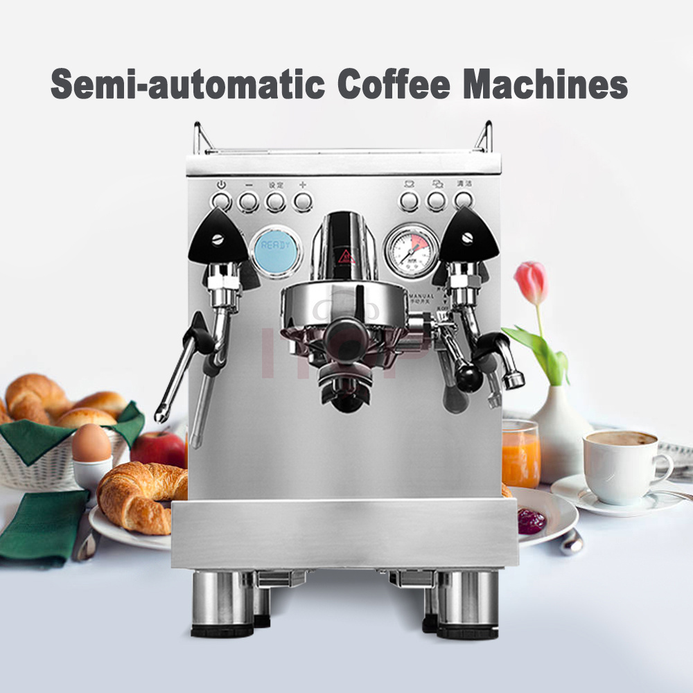 Best Wholesale Office Home Semi Automatic Espresso Coffee Making Maker Professional Commercial Italy 15bar Coffee Maker