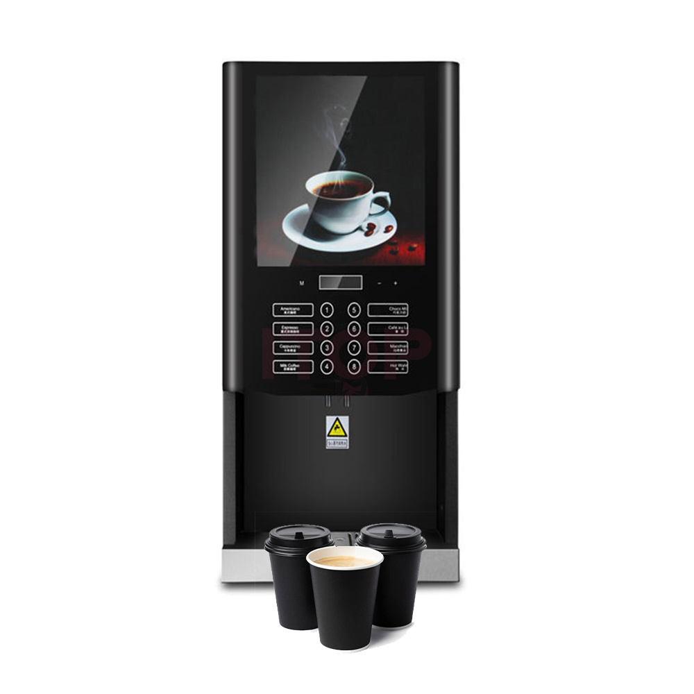 Hot Cold Drink New Small Tea Time Coffee Vending Machine Operated Coffee Maker