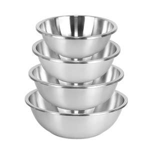 Reusable Meal Prep  Salad Bowl Nesting Bowls Plate Refrigerator Kitchen Eco friendly Stainless Steel Mixing Bowls Set