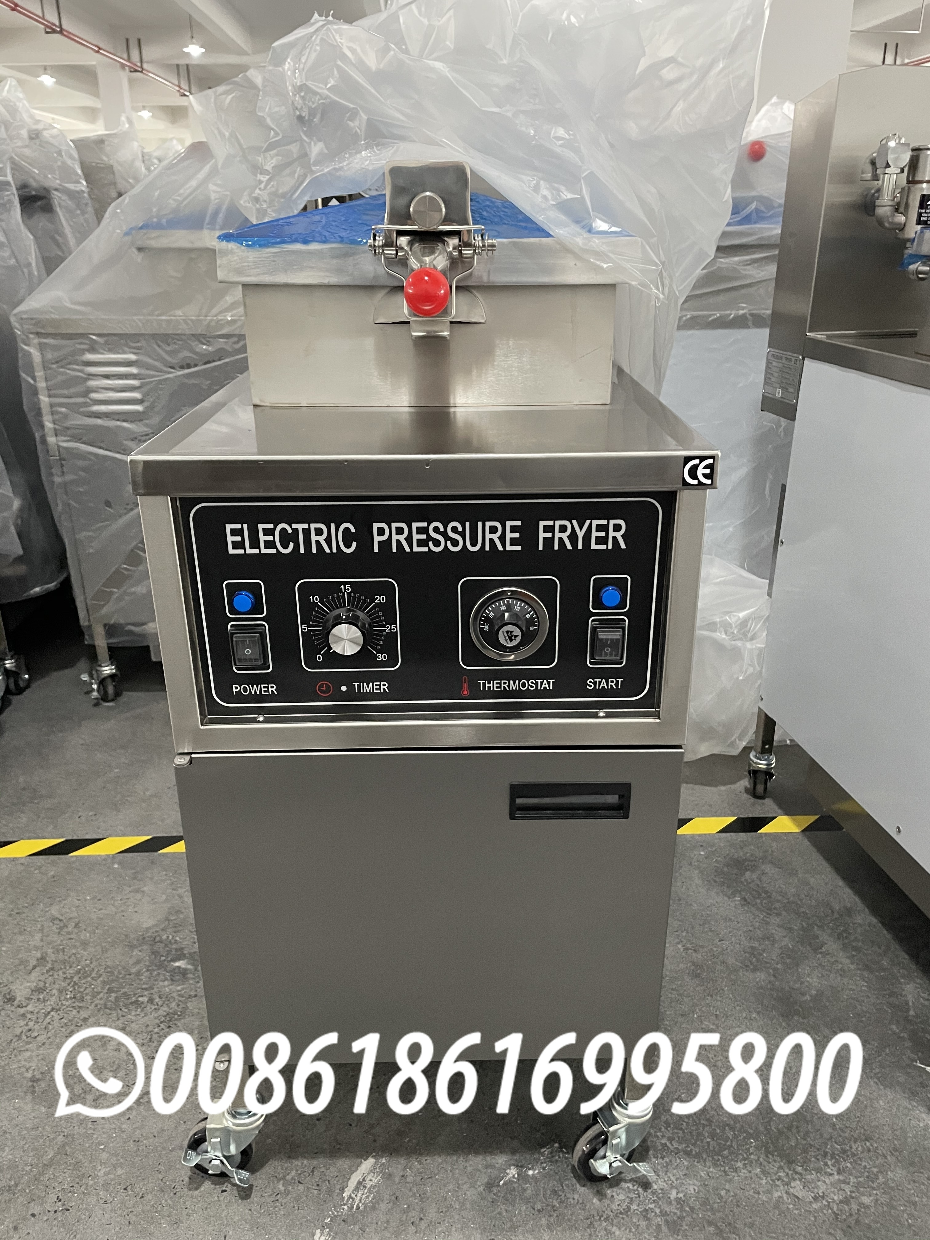 henny penny 25L gas pressure fryer chicken frying machine / broasted chicken broaster pressure cooker / mcdonalds frying machine