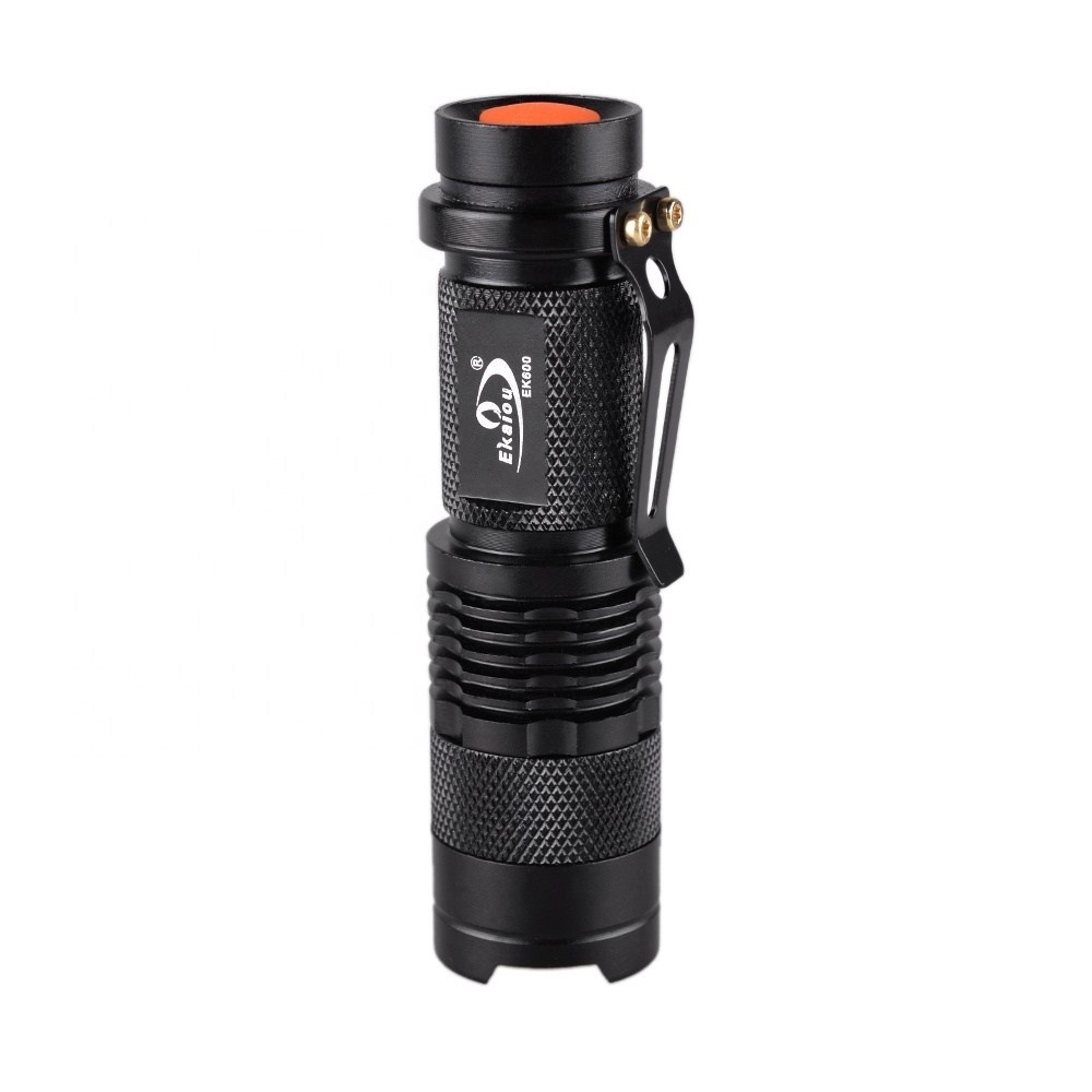 Adjustable Zoomable Led mini Flashlight Tactical Small Flashlights 3-Mode Pocket Torch Adjustable Focus Light Lamp