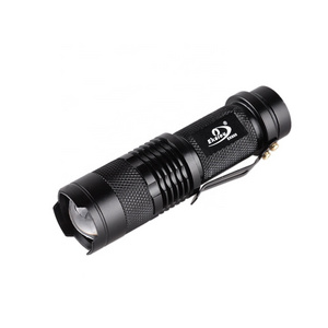 Adjustable Zoomable Led mini Flashlight Tactical Small Flashlights 3-Mode Pocket Torch Adjustable Focus Light Lamp