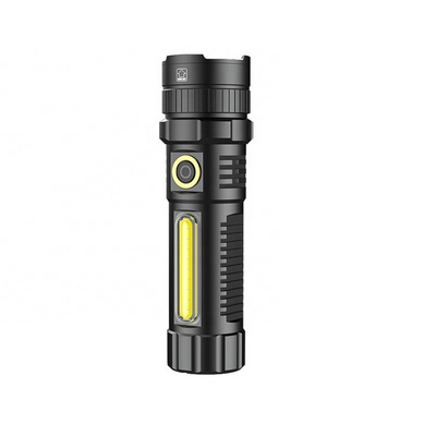 USB type-c Charging Power Display Aluminum Alloy XHP70 Power Telescopic Zoom Outdoor Flashlight with cob Adventure Flashlight