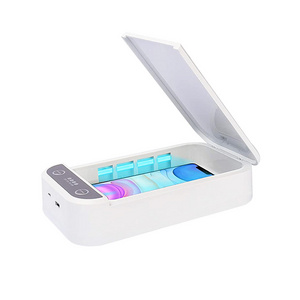 UV Light Sterilizer Phone Cleaner Sanitizer Portable Disinfection Multi Function UV Led Sterilizer Box