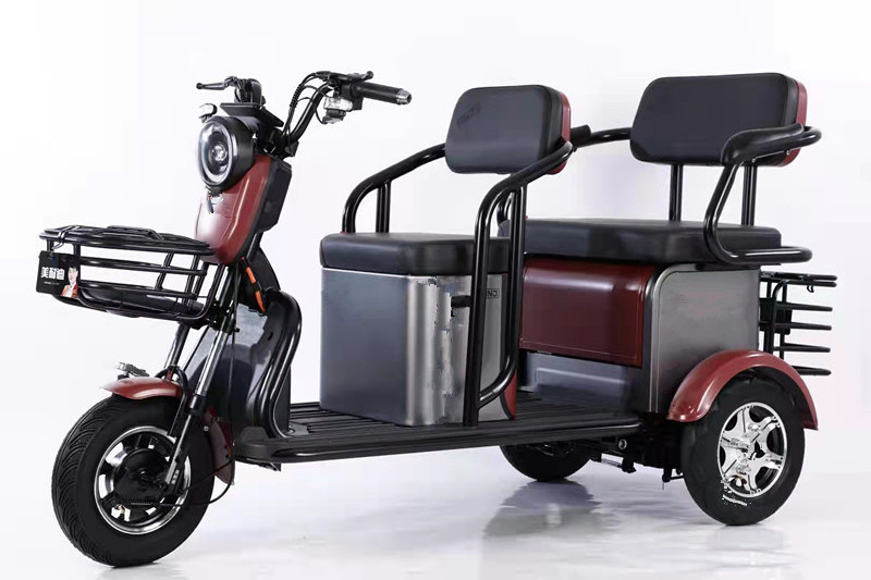 For Sale!! 3 colors rows seats 150cc eec 48V20AH three wheel electric scooter tricycles for sightseeing