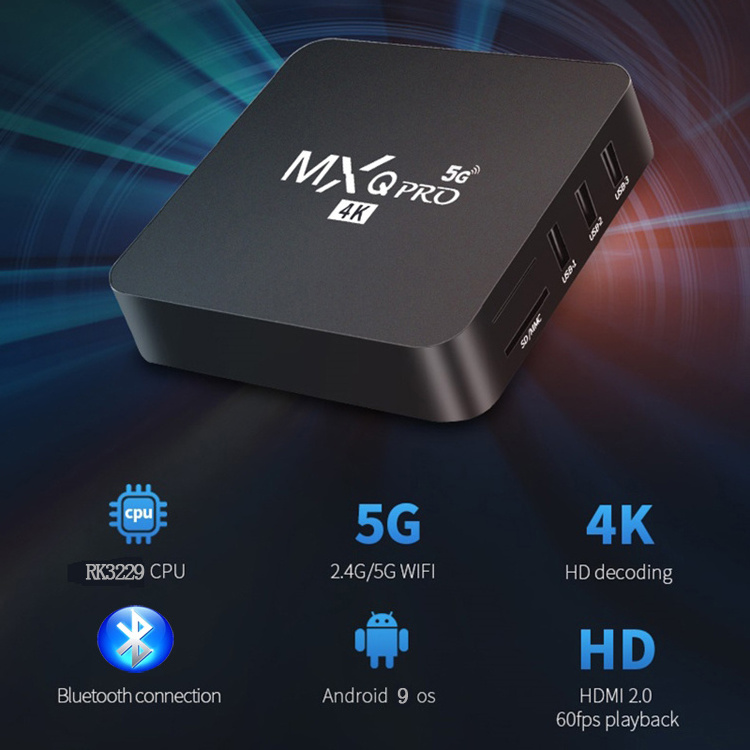 MXQPRO RK IK316  Android TV Box China Cheap MXQ-PRO 2GB 16GB Android 7.1 Set Top Box 4k Media Player Manufacturer Supplier