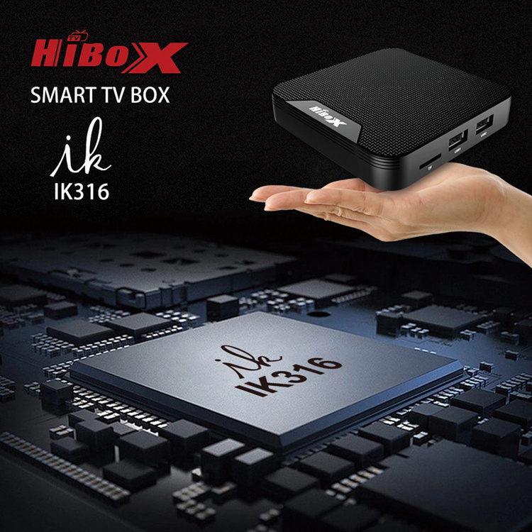 4K Android TV Box HTV HD Smart Set Top Box 2.4G WiFi High-definition Decoder Multi-function Network settop box puce