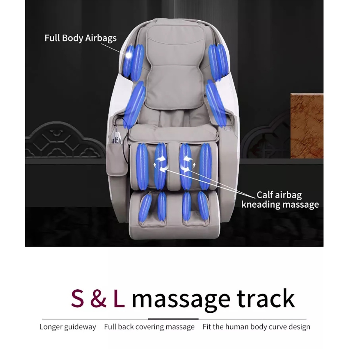 hot sale electric full body 4d zero gravity home healthcare full body china best massage chair