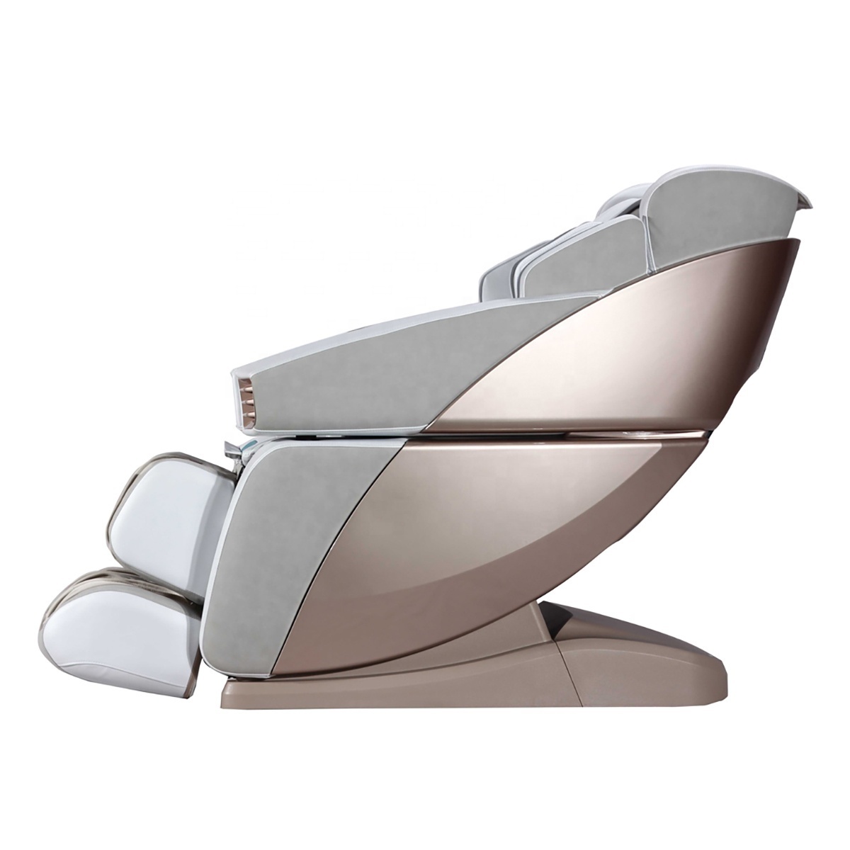 high end fancy relax therapist  true 3D mechanism 0 gravity calf kneading capsule thai stretching english massage chair