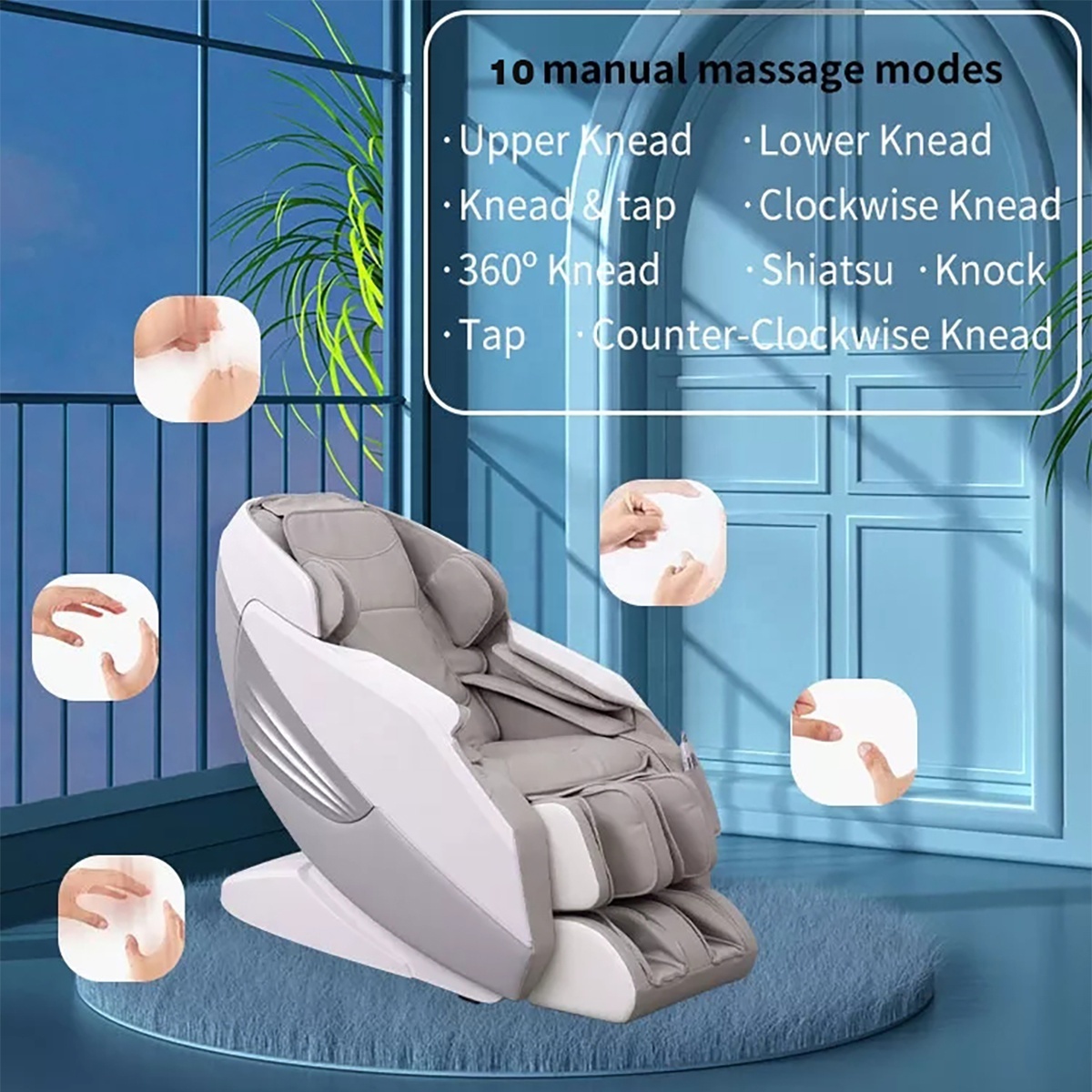 hot sale electric full body 4d zero gravity home healthcare full body china best massage chair