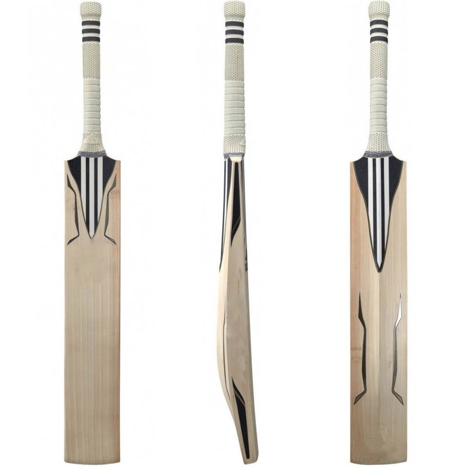 Wooden Cricket Bat And Black Leather Cricket Balls Set with Custom Logo Printed Cheap Price Cricket Bats