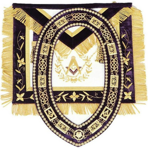 Wholesale Most Demanding Aprons Masonic Regalia Marshal Apron Masonic Regalia High Quality Custom Lodge Apron