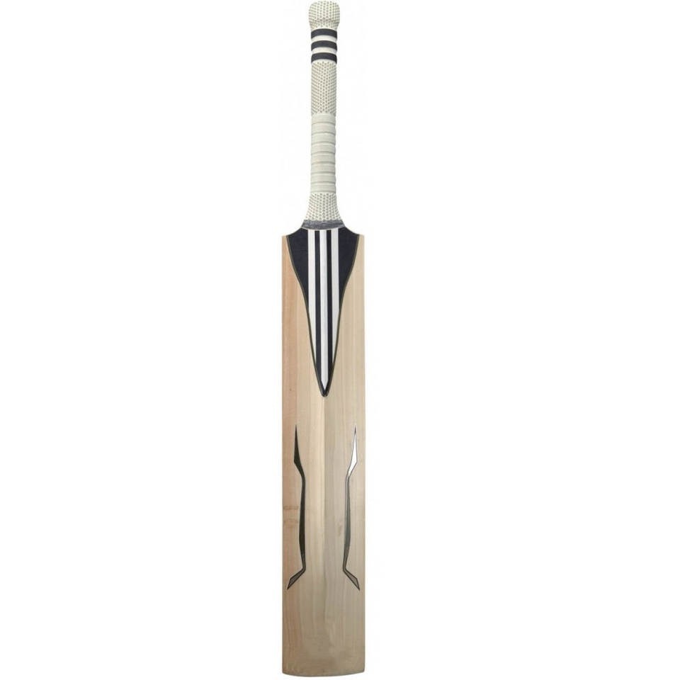 Wooden Cricket Bat And Black Leather Cricket Balls Set with Custom Logo Printed Cheap Price Cricket Bats