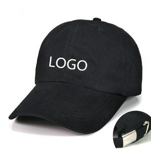 Fashionable Washable Men's Outdoor Adjustable Sports Caps Customized Logo Cotton Baseball Cap