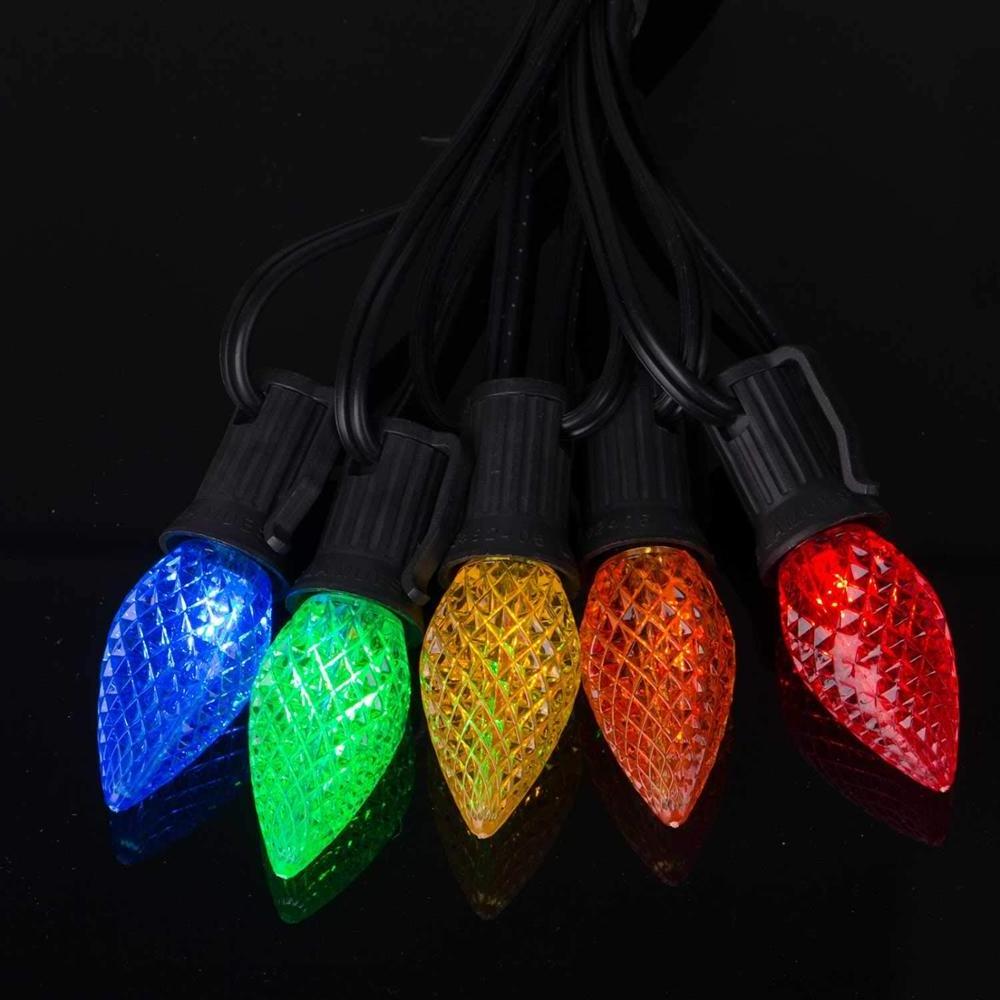 Outdoor c7 c9 LED Colorful Strawberry Holiday Christmas Light Bulbs Incandescent 220V 120V