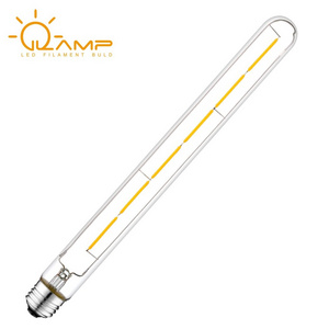 Long tubular filament bulb T30*225mm/T30*300mm clear bulb  porch patio street lighting decoration lamp