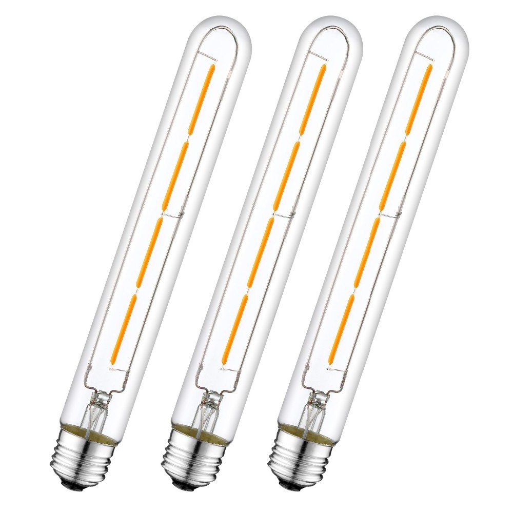 Long tubular filament bulb T30*225mm/T30*300mm clear bulb  porch patio street lighting decoration lamp