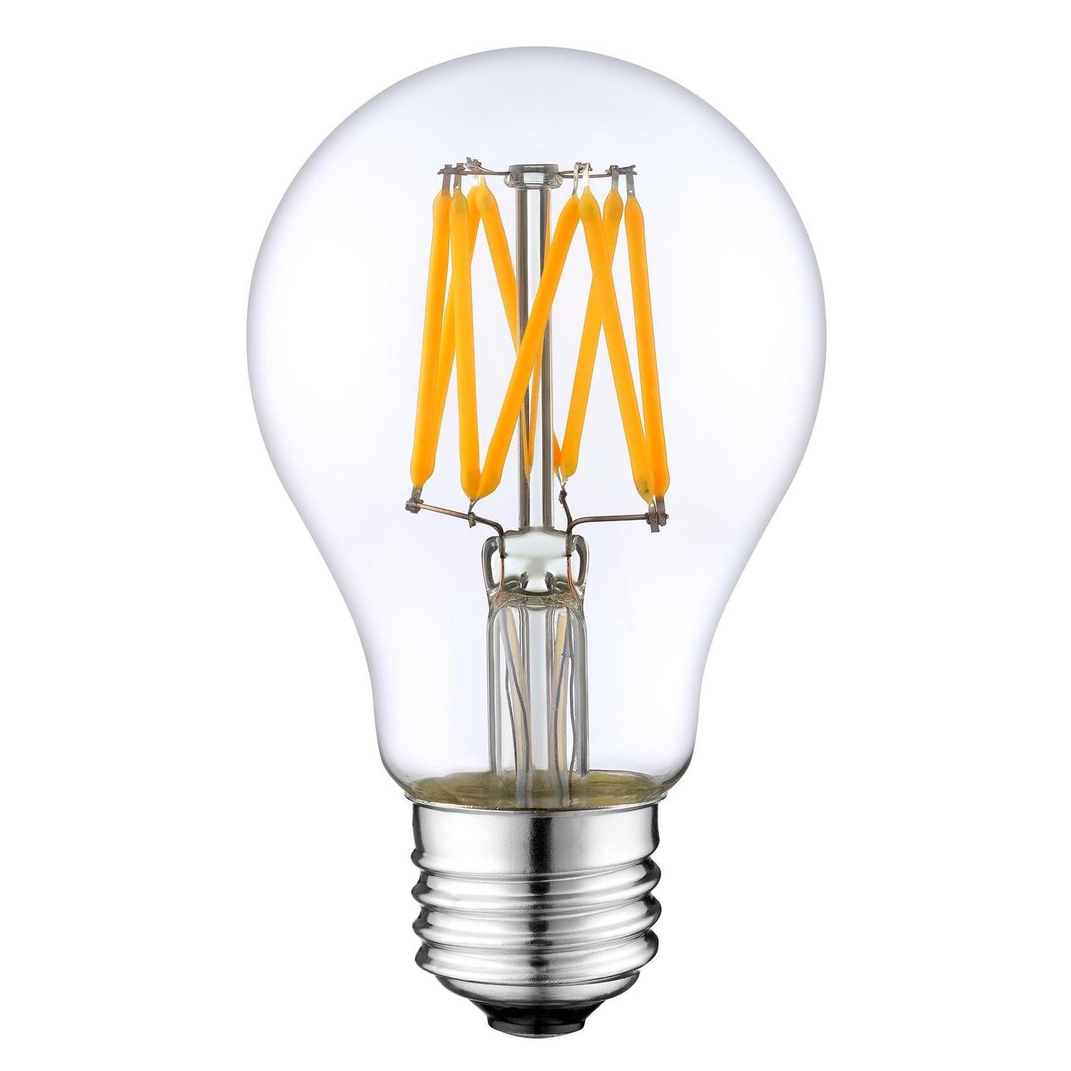 A60 Globe Edison Led Filament Light Bulb E26 E27 Base Led Bulb 2w 4w 6w For Home Holiday Party Decoration Incandescent Style