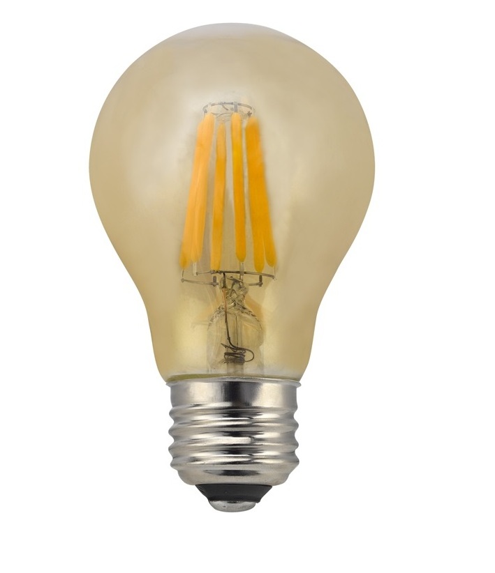 A60 LED Edison Bulb Equivalent 60W Incandescent Replacement Filament Bulb