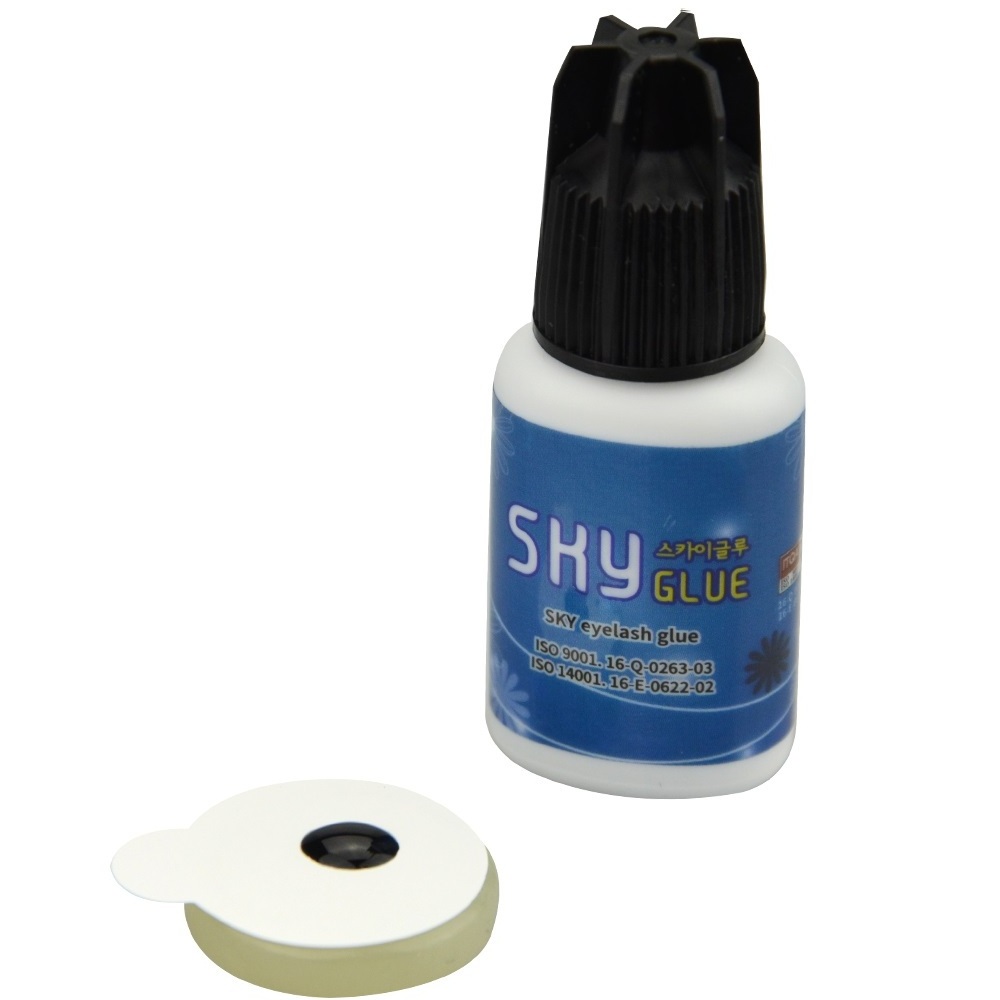 SKY ZONE Glue for Eyelash Extension Glue Last Over 6 Weeks Fast Drying Professional Eyelash Glue from Korea