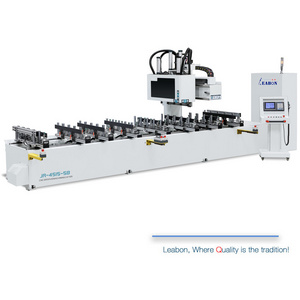 Double and Three-row  CNC Mortising Machine for Efficient Drilling and Slotting Milling Multi-Station Simultaneous