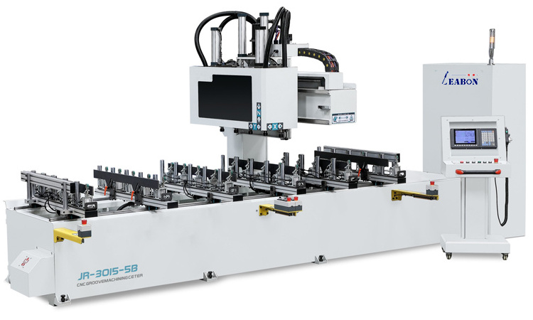 Double and Three-row  CNC Mortising Machine for Efficient Drilling and Slotting Milling Multi-Station Simultaneous