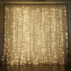 2022 Top sale new arrival led curtain twinkling fairy lights changing color with remote guirlande lumineuse led copper wire