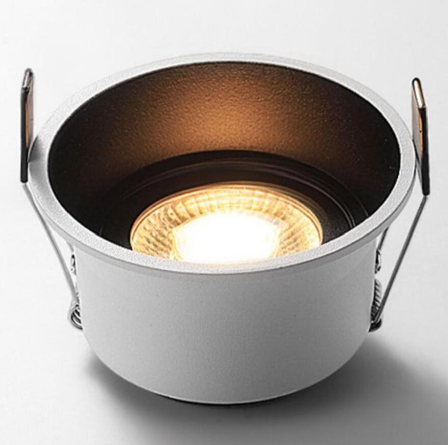 Spot lights Recessed adjustable 10w 15w Indoor household hotel kitchen bedroom design Dimmable COB LED Light Downlight