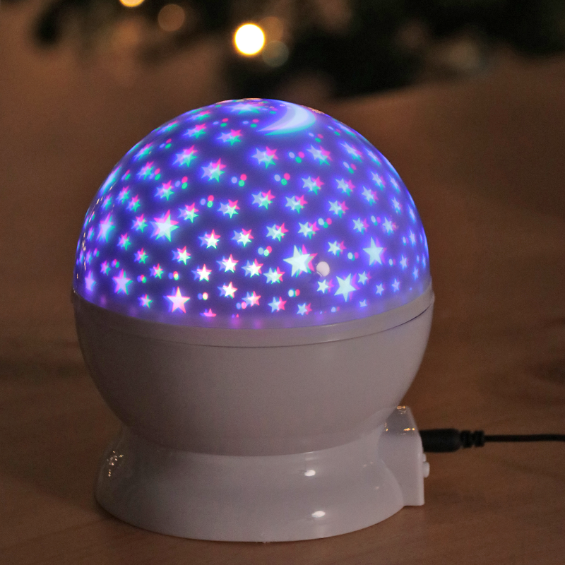 360 rotating star night light Spin Starry Sky Star Master baby night light projector