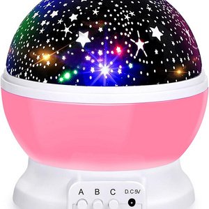 360 rotating star night light Spin Starry Sky Star Master baby night light projector