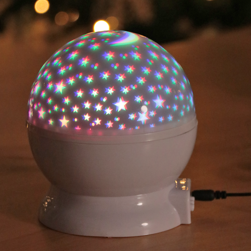 360 rotating star night light Spin Starry Sky Star Master baby night light projector