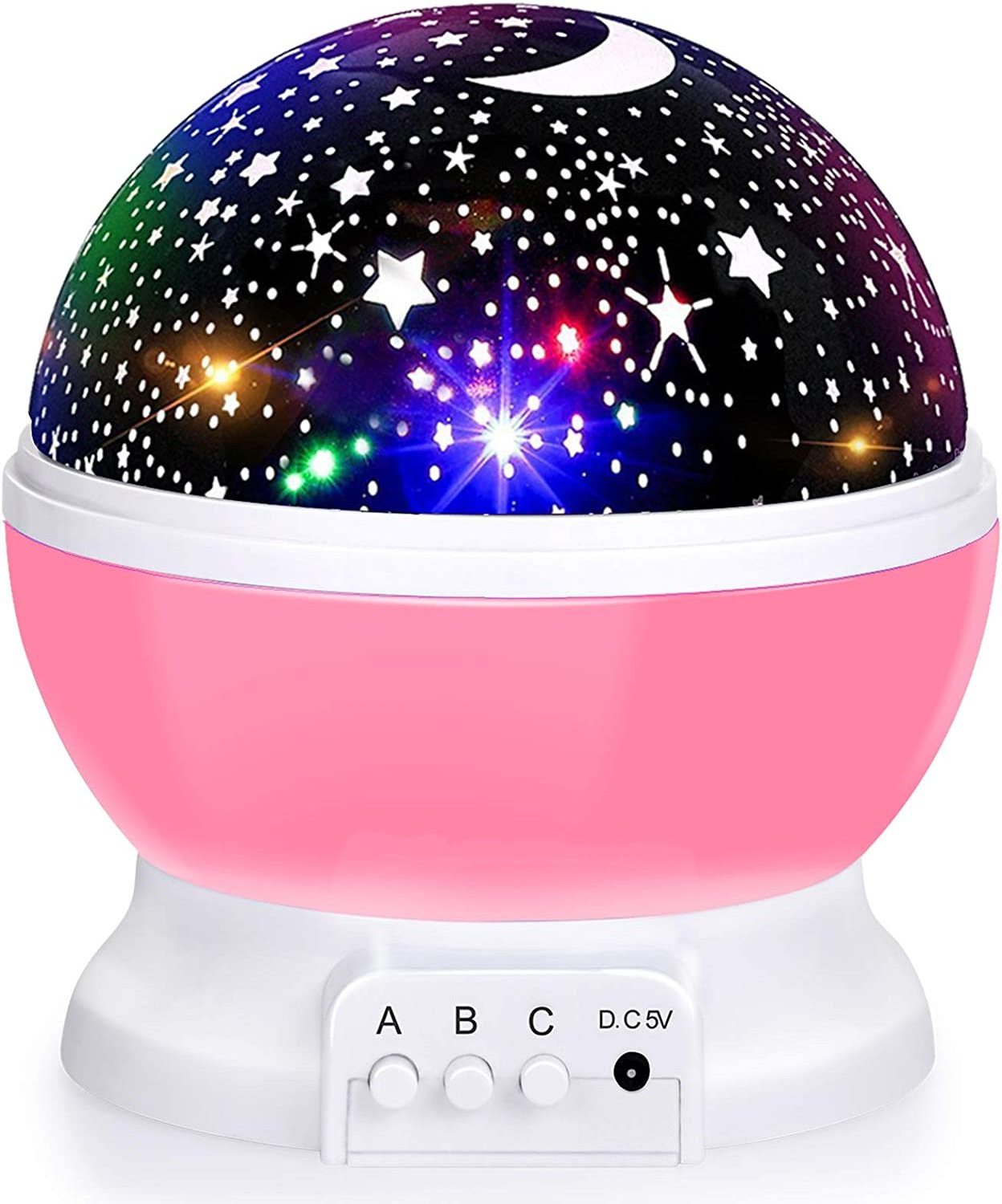 360 rotating star night light Spin Starry Sky Star Master baby night light projector