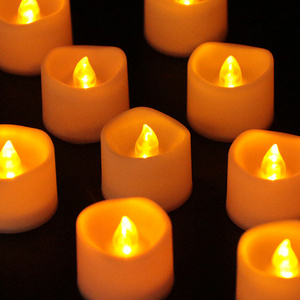 Hot selling Realistic Bright Flickering LED Tealight Candles Battery Operated Flameless LED Tea Light