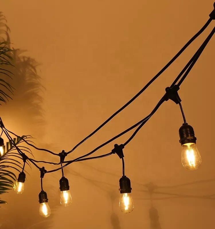 E27 Decoration Outdoor Garden Festoon Warm White String Light Belt Bulb