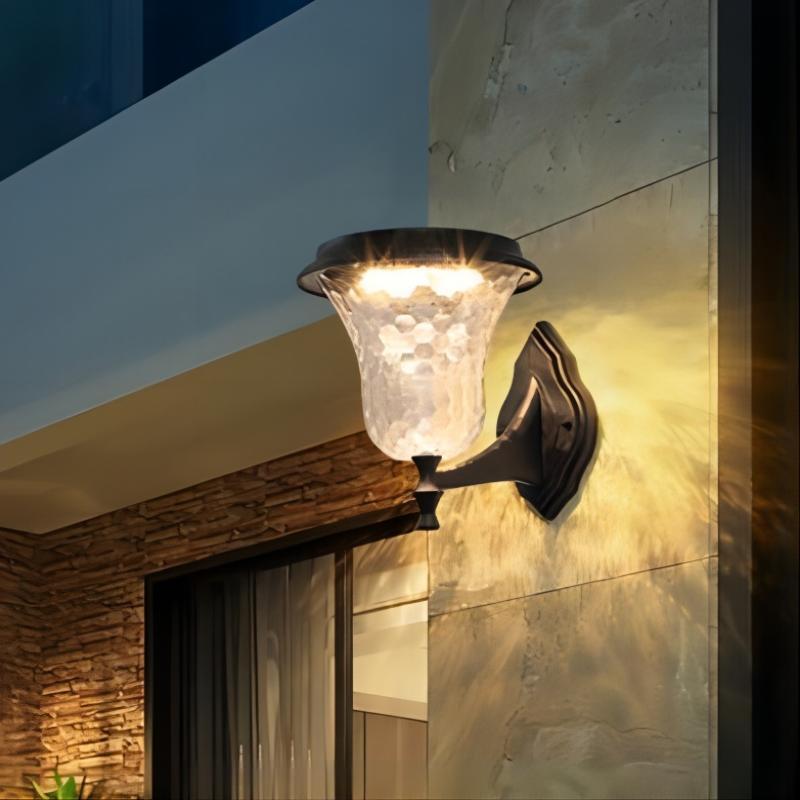 Factory Black Outdoor Lights Mount House American Creative Clorth Wall Lamp