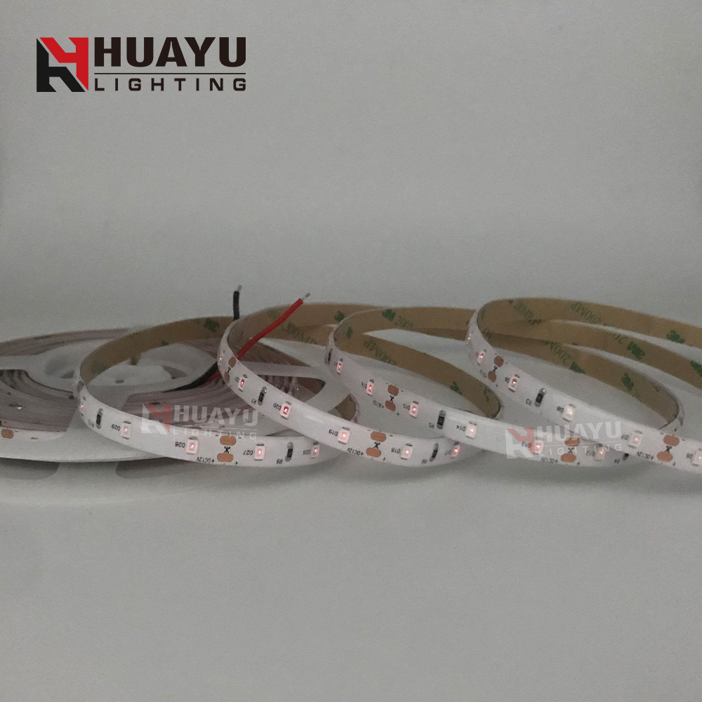 SMD2835 60leds/m 300leds/roll infrared non-waterproof 710nm 810nm 850nm flexible cuttable IR led strip for monitoring