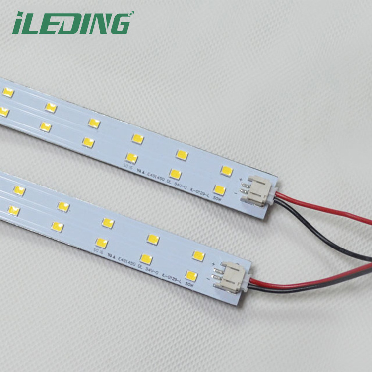 32W DLC Ceiling Light 2 Magnetic Mount LED Strip Light and 1 Magnetic Mount Driver 2' X 4' Troffer Retrofit Kit