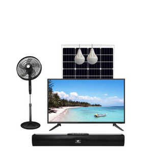 5000w Solar Photovoltaic Energy System Full Package  100w 500w  Solar Kit with tv fan led light  for Home Use