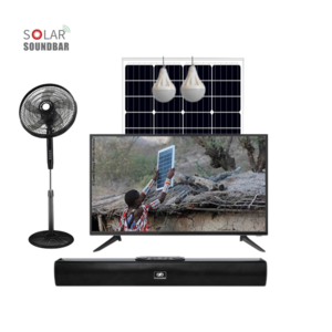 Hot Selling 300w solar  Panel Charger Home USB Charging Port 12V DC TV FAN Bulbs Mini Solar Energy Powered Light kit