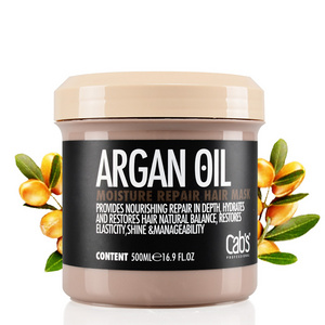 Hair care  argan oil hair cream treatment for damage hair