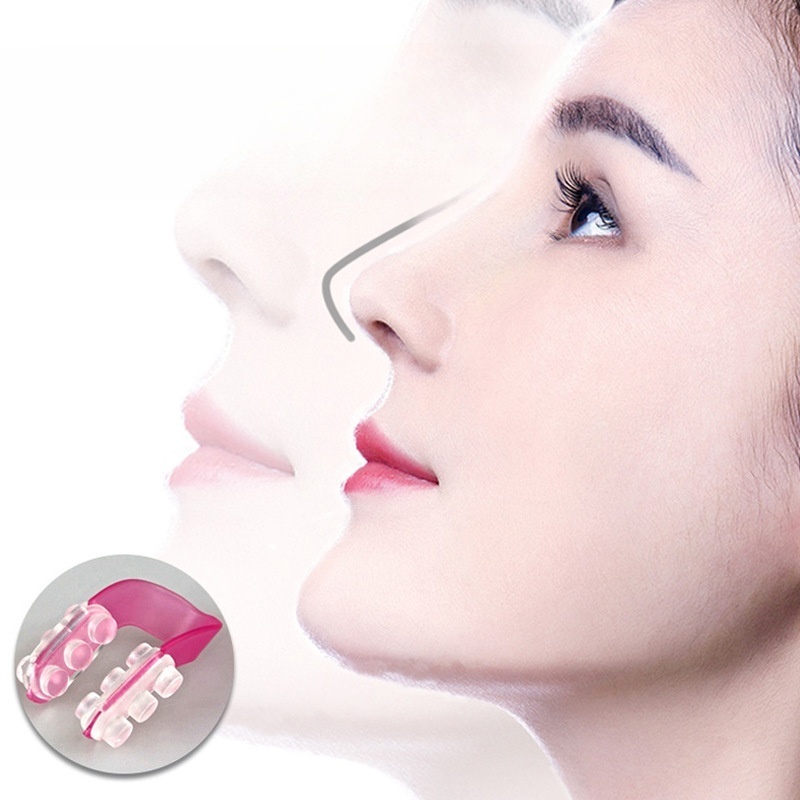 Custom Logo Super Soft Pad Beauty Nose Clip Lifting Shaping Shaper Straightening Face Fitness Slimmer Facial Nose Up