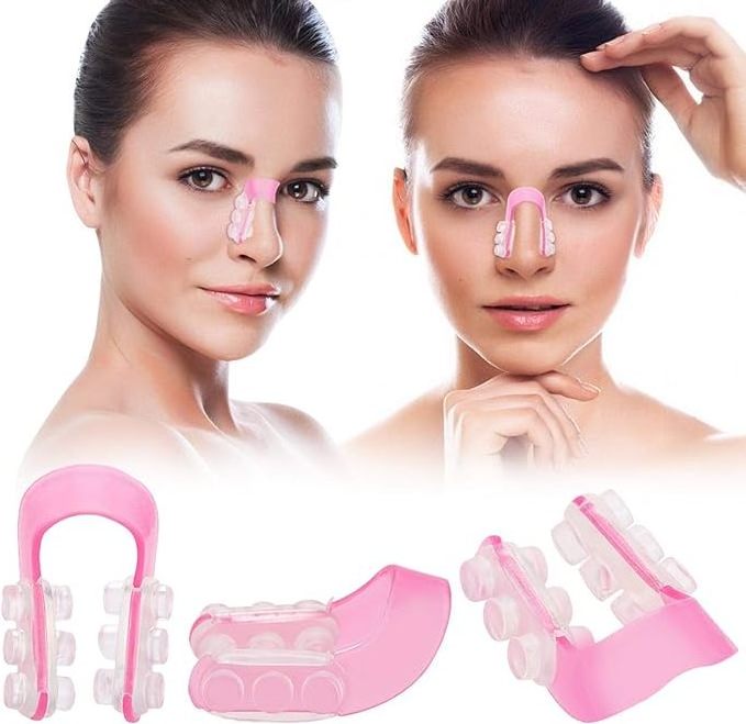 Custom Logo Super Soft Pad Beauty Nose Clip Lifting Shaping Shaper Straightening Face Fitness Slimmer Facial Nose Up