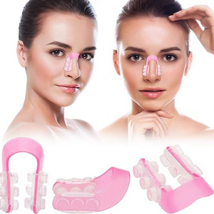 Custom Logo Super Soft Pad Beauty Nose Clip Lifting Shaping Shaper Straightening Face Fitness Slimmer Facial Nose Up