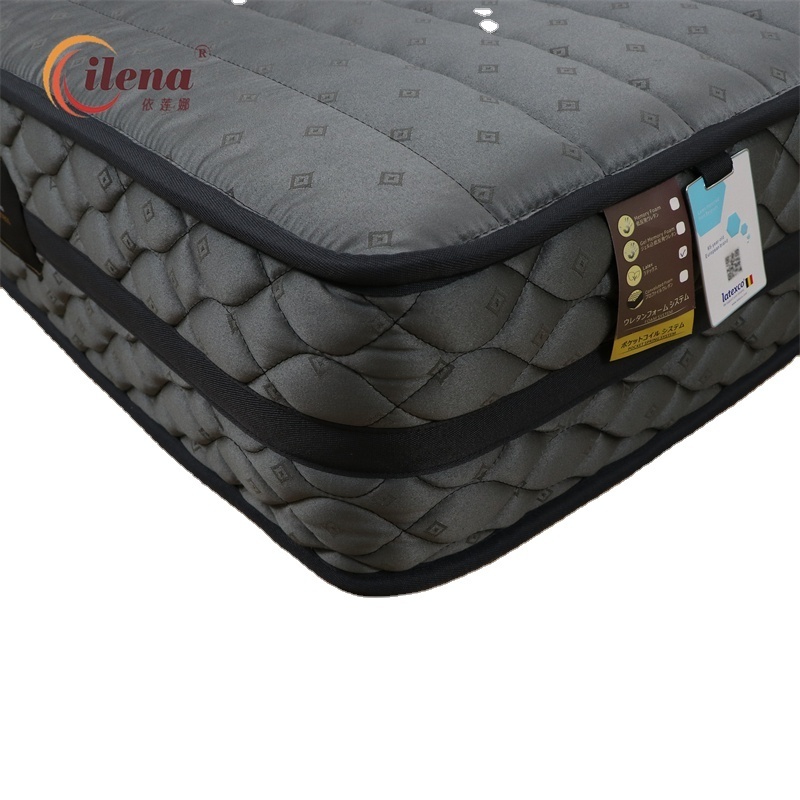 China Supplier Roll Up Sleep Well Pocket Bed Foam Spring Mattress For Bed