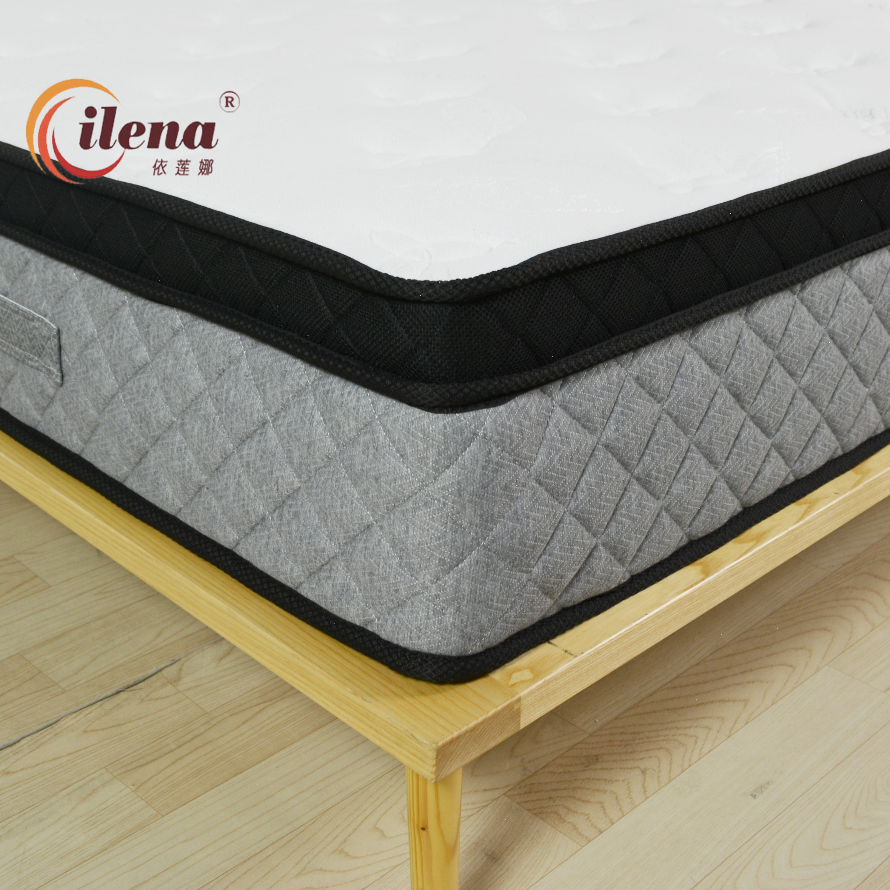 Ilena mattress eurotop pocket spring mattress in a box Memory foam Mattress